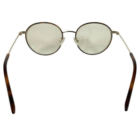 Warby Parker Duncan Round Metal Eyeglasses Frames Brown Tortoise 50-18-140 - Picture 6 of 9